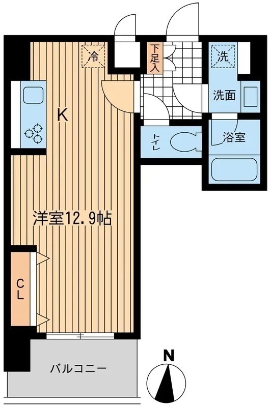 KDX Residence Oyama - Floor Plan - ["Floor", "Apartment", "Tile Flooring"]