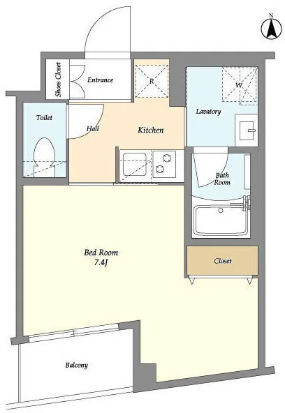 Stylio Higashi-Shinagawa - Floor Plan - ["Floor plan", "Plan"]
