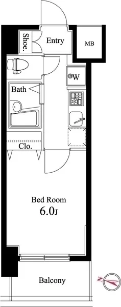 Harmony Residence Ikebukuro - Floor Plan - []