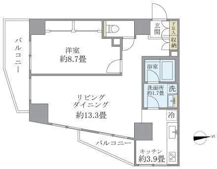 ISM Shakujii Park - Floor Plan - ["Diagram", "Plan", "Floor plan"]