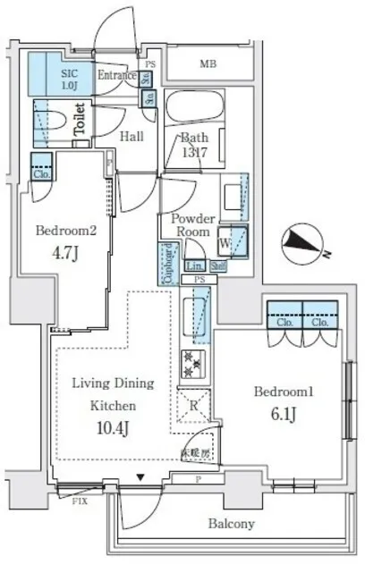 Park Homes Bunkyo Hakusan Hill Terrace - Floor Plan - ["Floor plan", "Diagram", "Plan"]