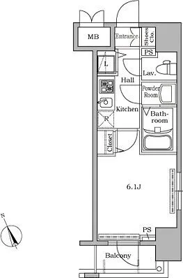Residia Hiroo Ⅱ - Floor Plan - []