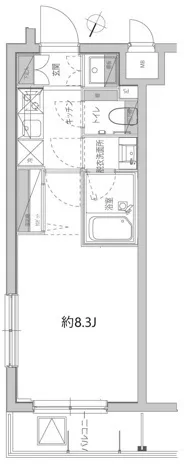 Harmony Residence Shinagawa Takanawa - Floor Plan - []