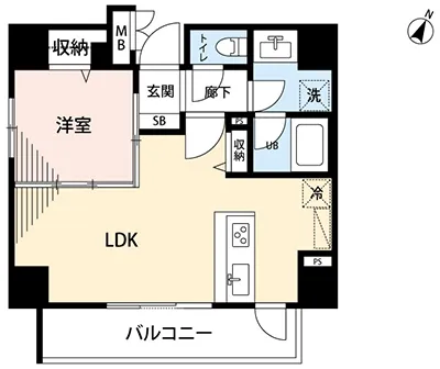 Mynavi STAY Nihonbashi Parkside - Floor Plan - ["Plan", "Floor plan"]
