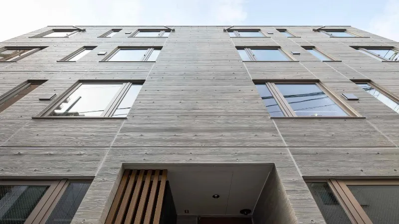 Atrio Flats Oshima - Exterior - ["Wood", "Composite material", "Siding"]