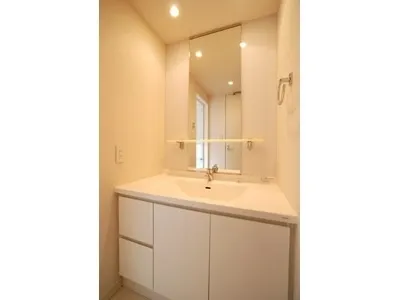 KDX Residence Shirokane II - Interior - ["Bathroom sink", "Lighting", "Plumbing fixture"]
