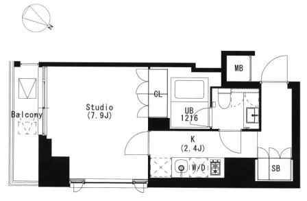 Shinagawa East - Floor Plan - ["Floor plan", "Drawing", "Technical drawing"]