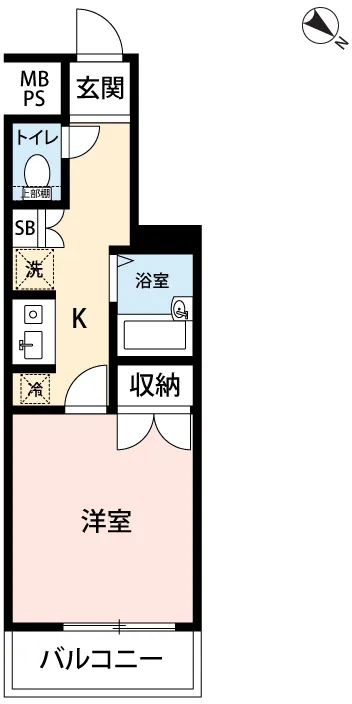 Mynavi STAY Miraie Nihonbashi Kakigaracho - Floor Plan - []