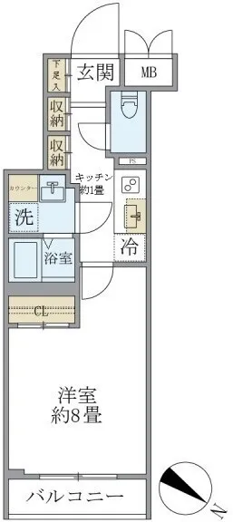 View Terrace Myogadani - Floor Plan - ["Apartment"]