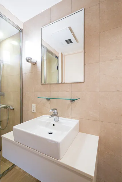Frontier Residence The Tower Shinagawa - Interior - ["Bathroom", "Plumbing fixture", "Wall"]