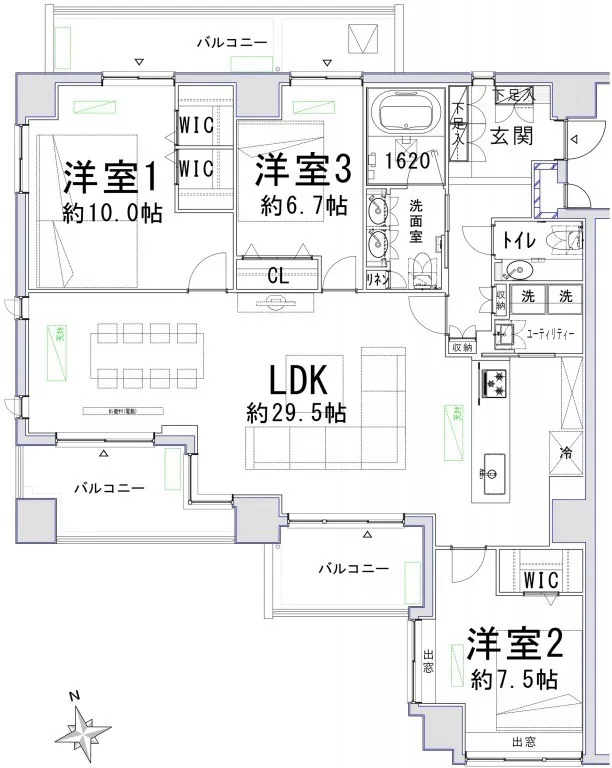 Sanctus Arisugawa 2nd floor