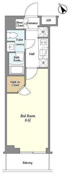 REX Shirokane - Floor Plan - []