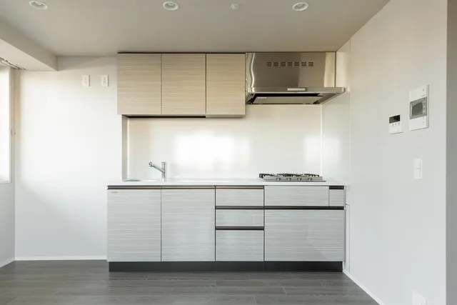 Terrace Tsukishima - Interior - ["Kitchen", "Cabinetry", "Wood"]