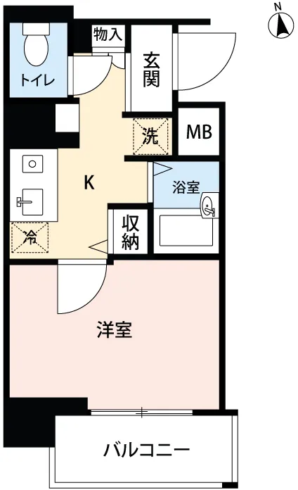 Mynavi STAY Miraie Higashi Yaesu - Floor Plan - []
