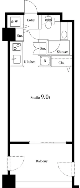 Castalia Suitengu - Floor Plan - []