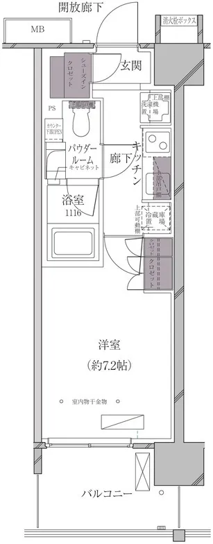 A-Standard Shibaura - Floor Plan - ["Plan", "Diagram"]