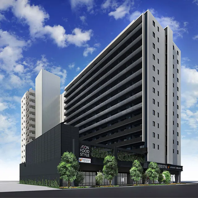 Park Axis Nishi-Ojima Comfort Square - Exterior - ["Metropolitan area", "High-rise building", "Urban area"]