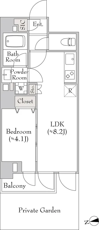 Lumique Omori - Floor Plan - []