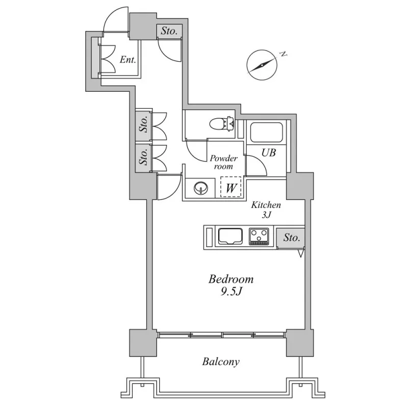 Roppongi View Tower - Floor Plan - ["Floor plan", "Diagram", "Plan"]