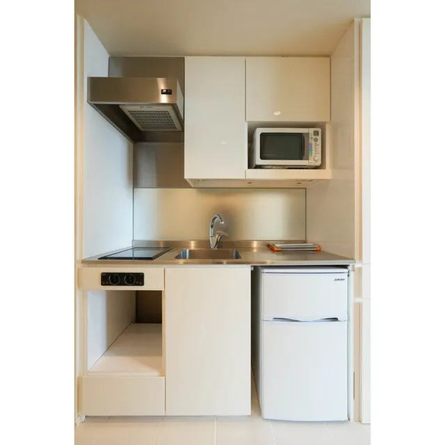 Frontier Residence The Tower Shinagawa - Interior - ["Cabinetry", "Building", "Countertop"]