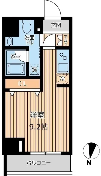 Orchid Residence Oshima - Floor Plan - ["Apartment", "Home Door", "Balcony"]