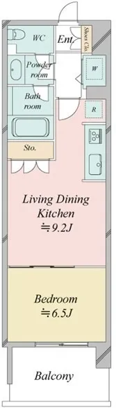 Residia Minamisenju - Floor Plan - []