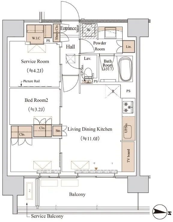 Blanchiesta Kiba - Floor Plan - ["Diagram", "Plan", "Floor plan"]