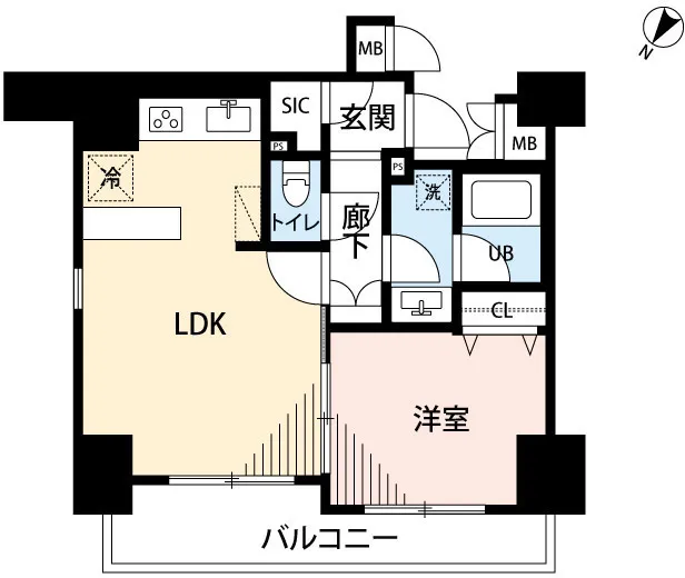 Mynavi STAY Nihonbashi Parkside - Floor Plan - []