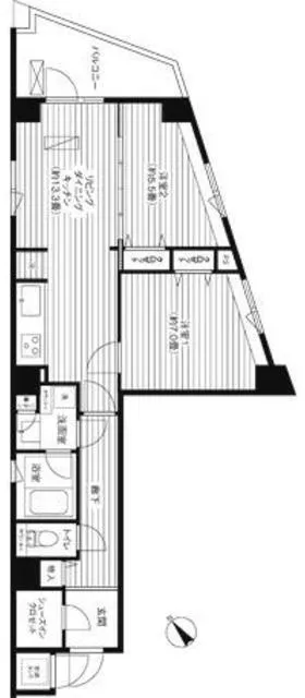 Cosmo Reit Shinjuku Yochomachi - Floor Plan - ["Plan", "Design", "Diagram"]