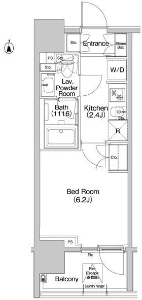 Comforia Shinagawa East - Floor Plan - []