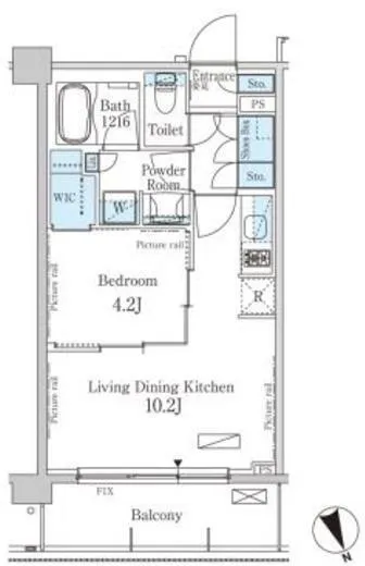 Park Axis Komagome HILLTOP - Floor Plan - ["Diagram", "Plan", "Floor plan"]