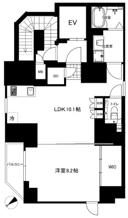 CREAL Premier Ebisu - Floor Plan - ["Apartment", "Condominium", "High-rise building"]