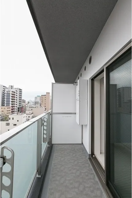 Bow Flats Sumiyoshi - Interior - ["Apartment", "Floor", "Balcony"]