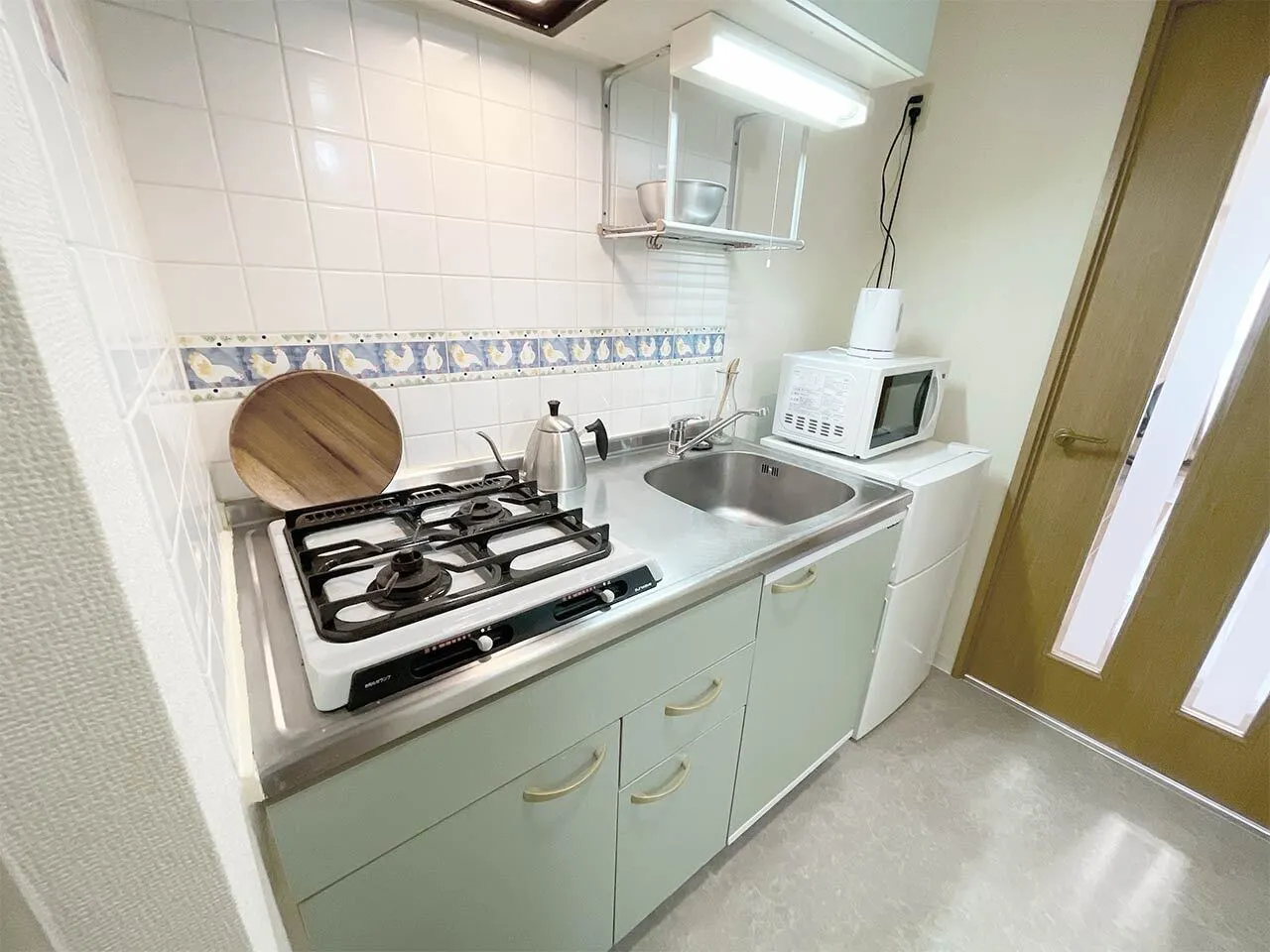 Mynavi STAY Flumen Meguro - Interior - ["Kitchen Sink", "Kitchen", "Plumbing fixture"]