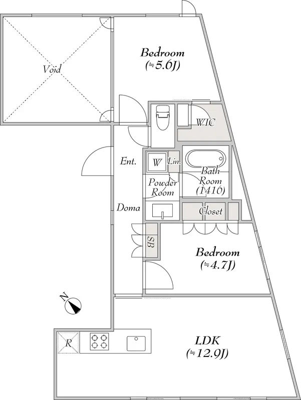 Pollast Yoyogi - Floor Plan - ["White", "Design", "Plan"]