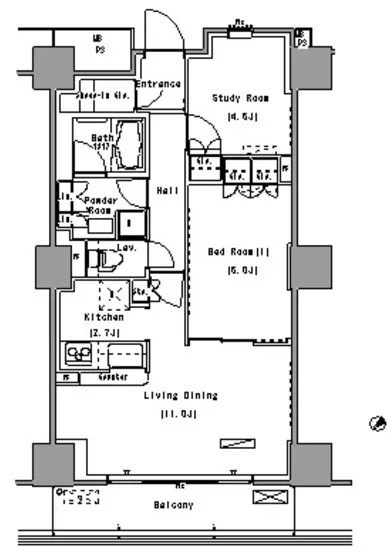 Park Axis Toyosu - Floor Plan - ["Diagram", "Plan", "Schematic"]