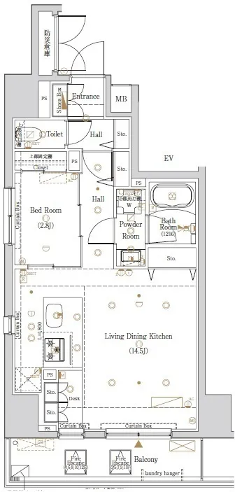 The LOG Nihonbashi - Floor Plan - ["White", "Plan", "Diagram"]