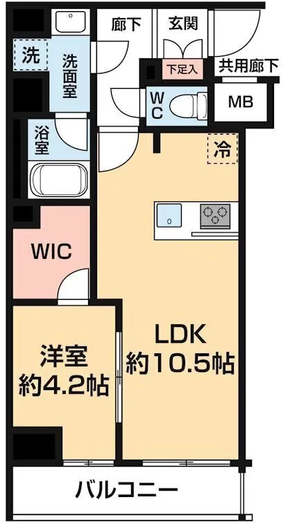 ARCOBALENO OSHIAGE BLOSSOM - Floor Plan - ["Apartment", "Tile Flooring"]