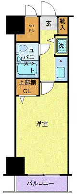 Louis Chatelet Ebisu - Floor Plan - ["Apartment", "Tile Flooring"]