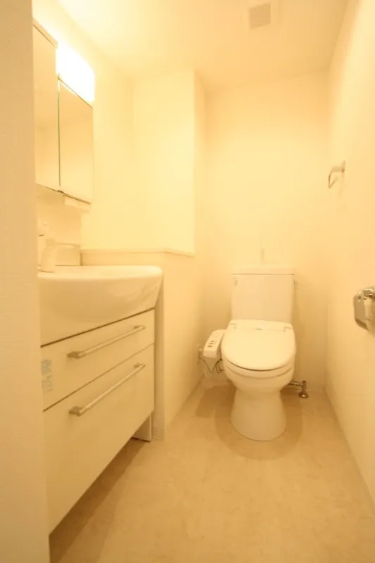 Castalia Hatsudai - Interior - ["Cabinetry", "Toilet seat", "Furniture"]