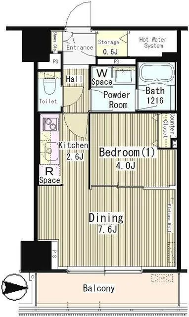 Grandeur Yoyogi-Ooyama - Floor Plan - ["Rectangle", "Font", "Handwriting"]
