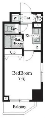 Residia Ojima - Floor Plan - ["Home Door"]