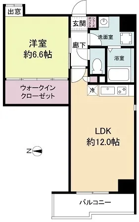Residia Sakaisuji Honmachi - Floor Plan - ["Floor", "Flooring", "Apartment"]