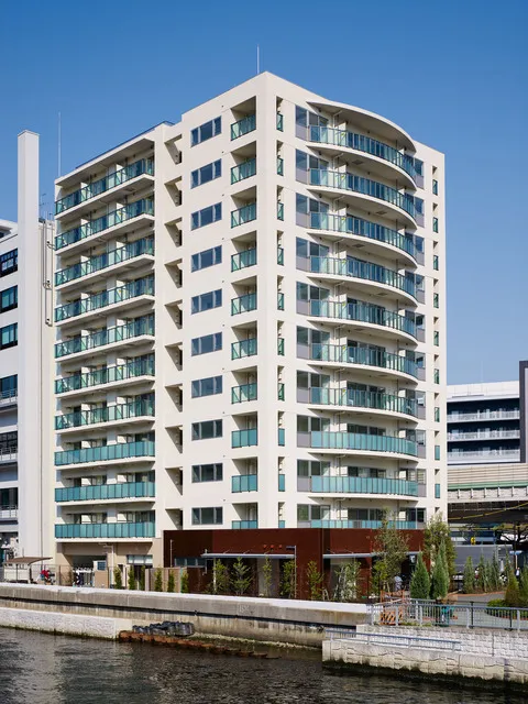 Park Flats Shibaura - Exterior - ["Building", "Property", "Water"]