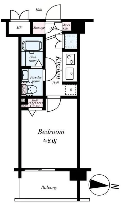 Stage Grande Sangenjaya Azil Court - Floor Plan - []