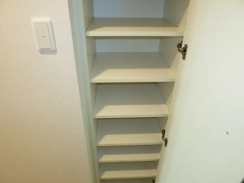 Residence Ryogoku Ekimae - Interior - ["Wood", "Shelving", "Wood stain"]