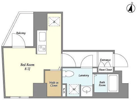 Pure Residence Koishikawa - Floor Plan - ["Diagram"]