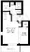 The Residence Nihonbashi - Floor Plan - ["Tile Flooring", "Home Door"] thumbnail