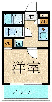 Sky Court Higashi-Nihonbashi - Floor Plan - ["Apartment", "Home Door"]
