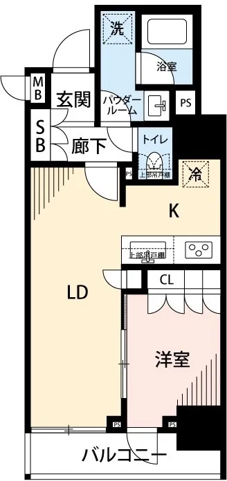 Mynavi STAY Kanda Awajicho - Floor Plan - []